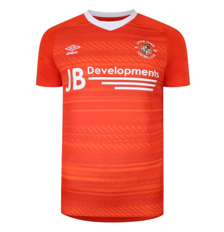 2021/22 Luton Town FC Home Kit Soccer Jersey